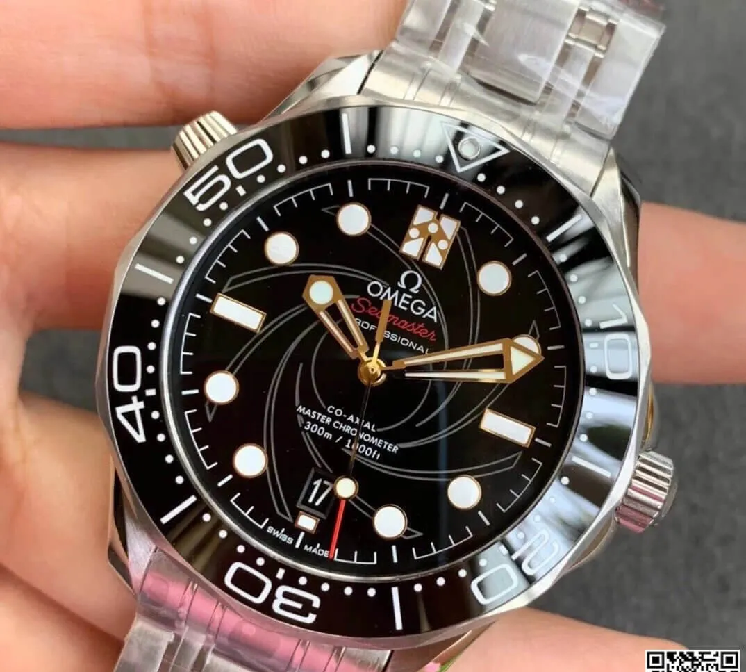 Omega Seamaster Diver 300M 210.22.42.20.01.004 OR Factory 1:1 Best Edition Replica Watch Black Bezel